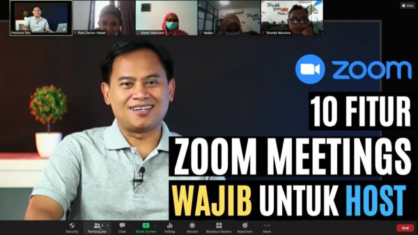 10 FITUR WAJIB APLIKASI ZOOM BUAT MEETING ONLINE