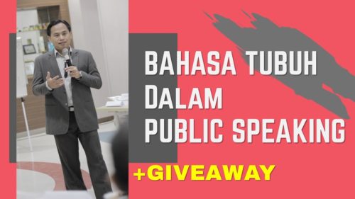 Bahasa Tubuh yang Baik dalam Public Speaking (Giveaway Buku) 3