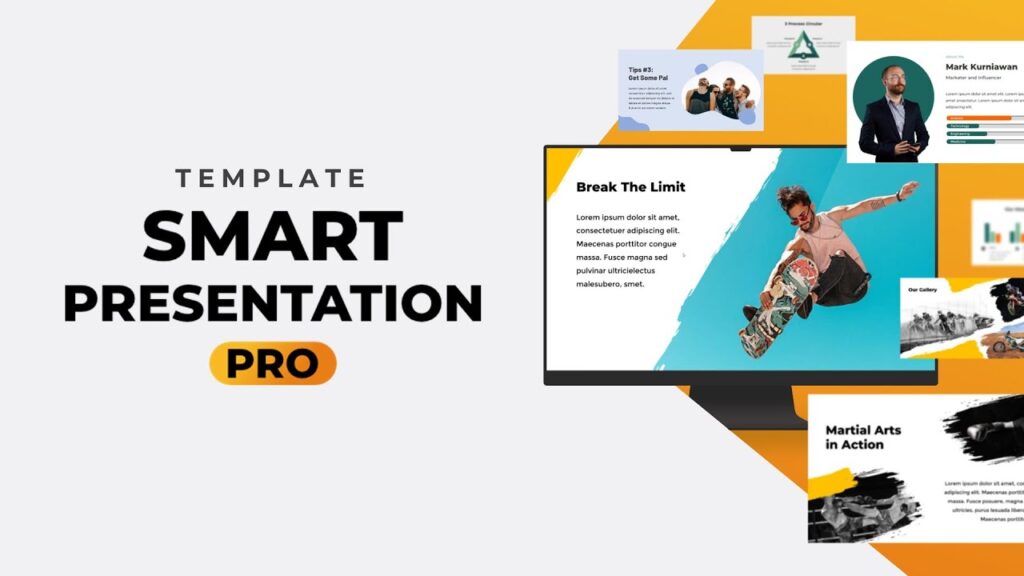 Fitur Template Presentasi PowerPoint Keren SMART PRESENTATION PRO 2020 👉Presenta Edu Channel 2