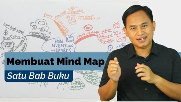 CARA MEMBUAT MIND MAP UNTUK MERANGKUM SATU BAB BUKU TEKS PELAJARAN KULIAH