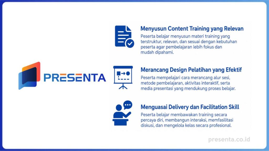 5 Rekomendasi Training of Trainer (TOT) Terbaik di Indonesia - PRESENTA