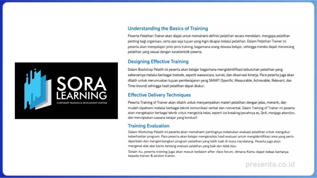 5 Rekomendasi Training of Trainer (TOT) Terbaik di Indonesia 1