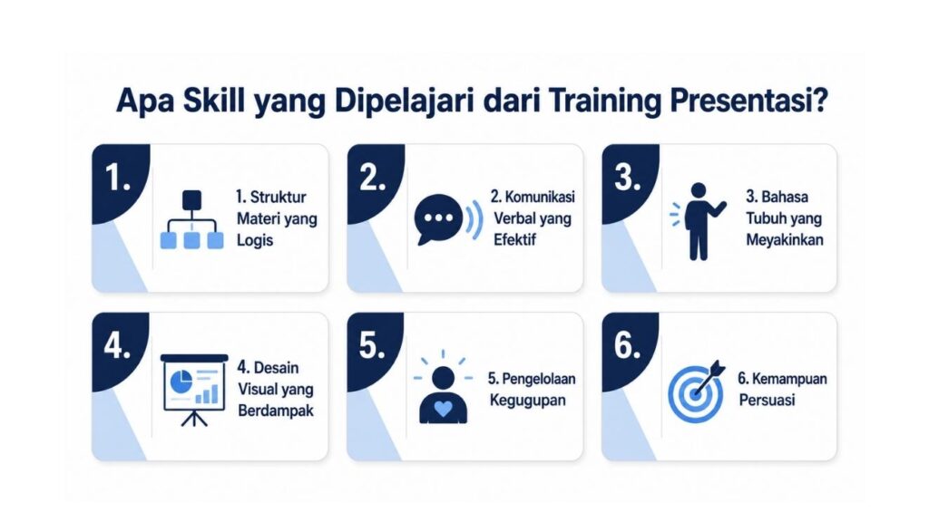 Apa Itu Training Presentasi? Definisi, Manfaat, Metode, dan Implementasinya 2 Apa Skill yang Dipelajari dari Training Presentasi