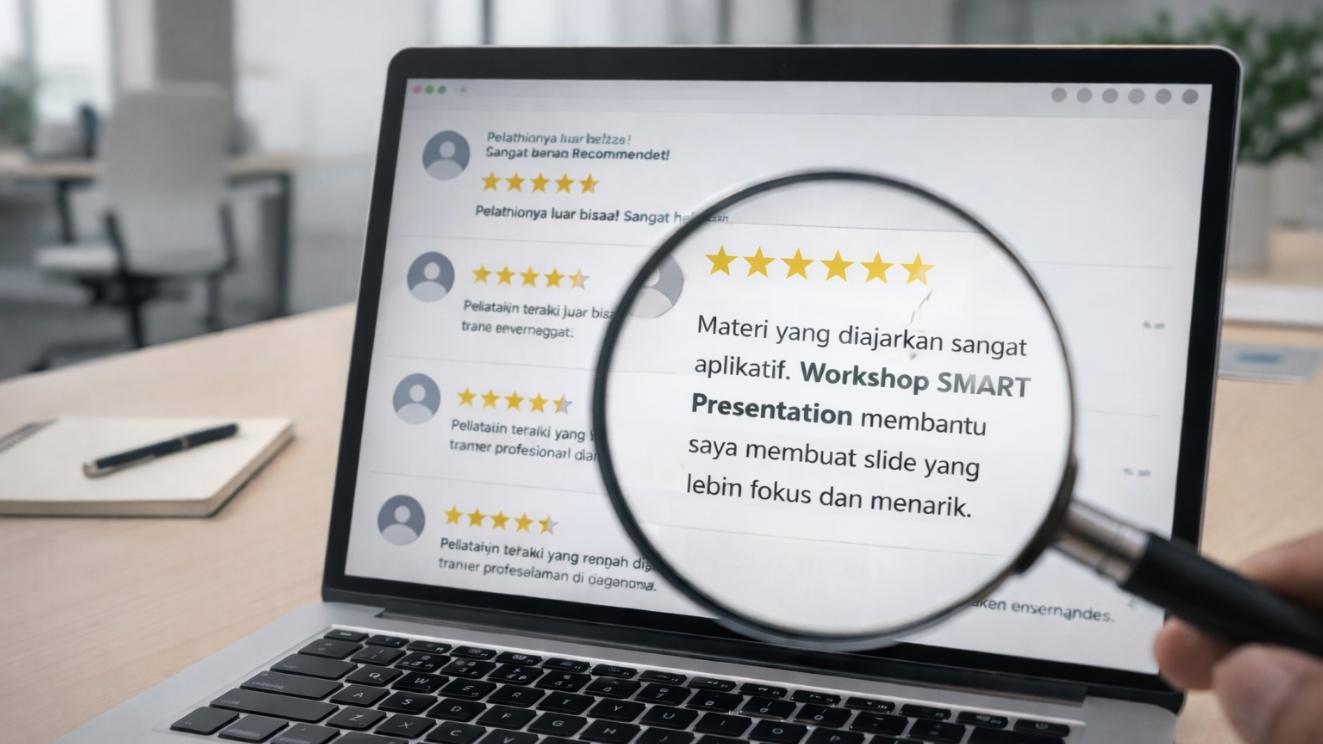 Inilah 3 Tips Menggunakan Testimoni untuk Menilai Vendor Training Terpercaya 2 Bagaimana Membedakan Testimoni Asli dan Testimoni Promosi