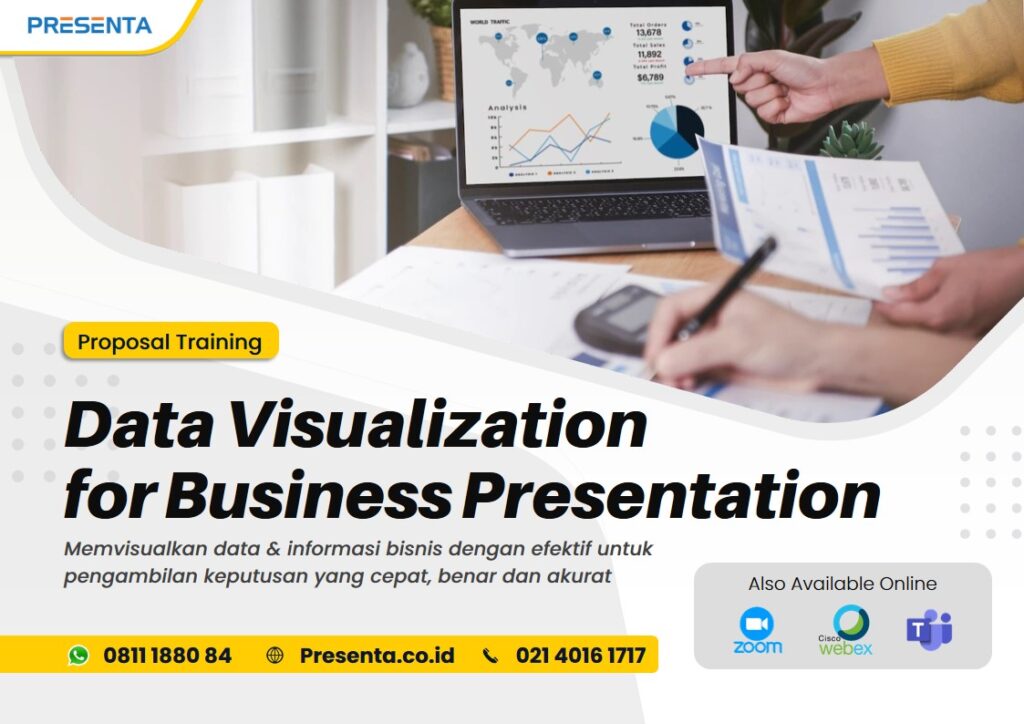 data visualization presentasi bisnis