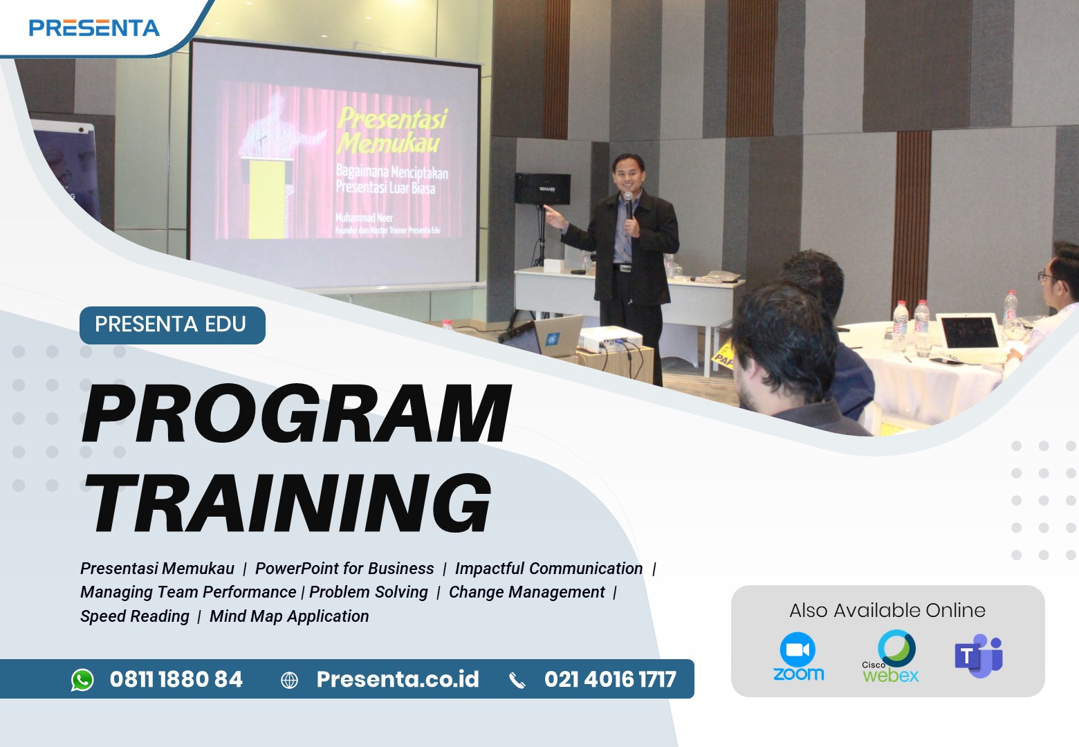 proposal training program presenta