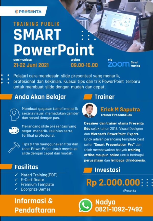 Flyer Training Publik Smart Powerpoint new