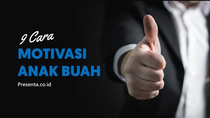 Header Presenta 9 cara memotivasi anak buah