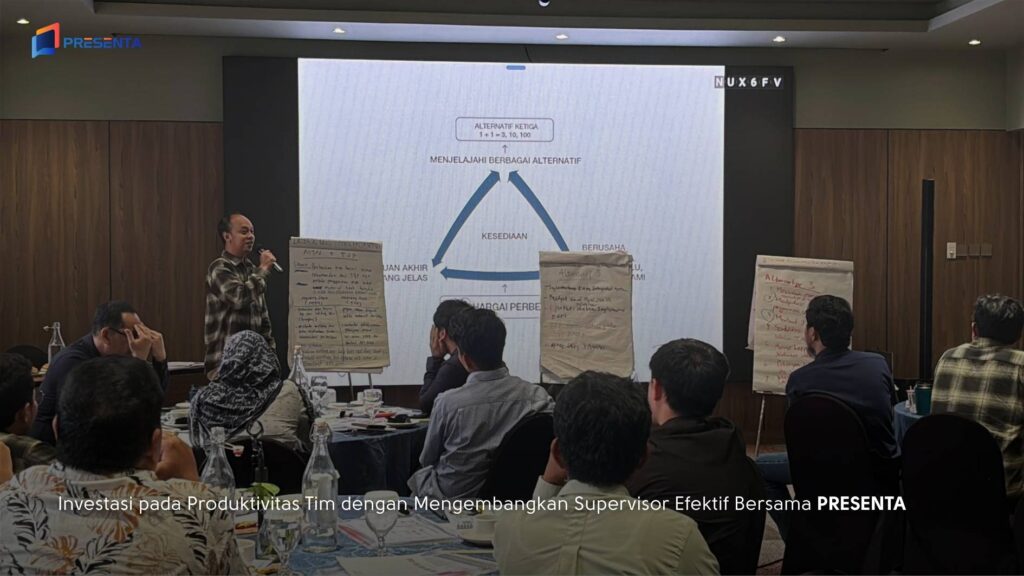 12 Kesalahan Supervisor Ini Diam-Diam Menurunkan Produktivitas Tim 3 Investasi pada Produktivitas Tim dengan Mengembangkan Supervisor Efektif Bersama PRESENTA