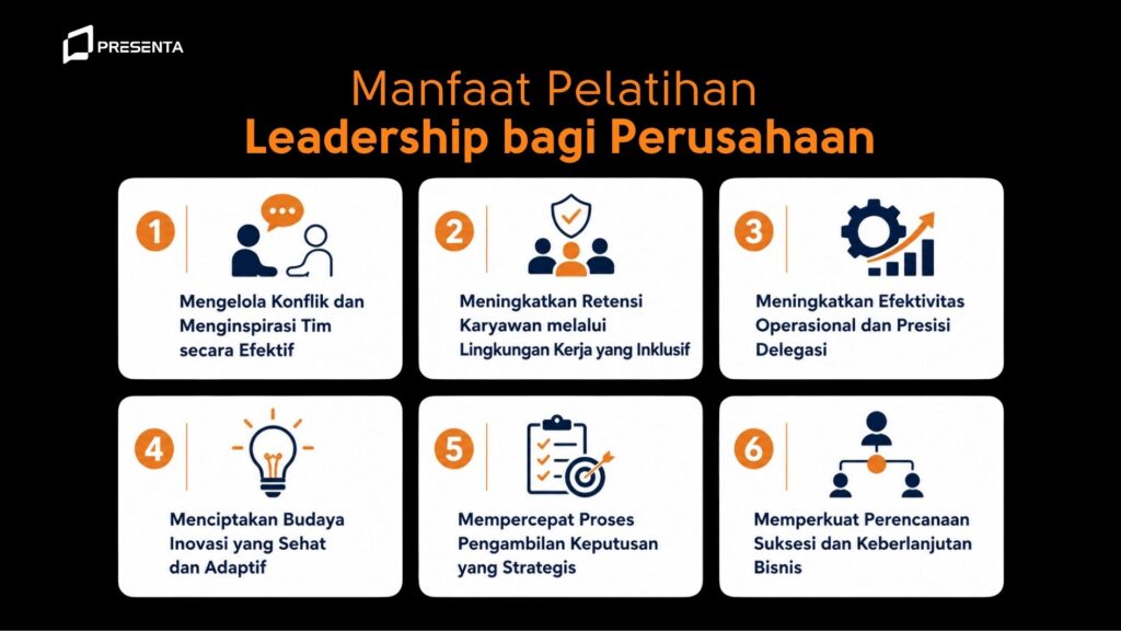 Apa Itu Pelatihan Leadership? Definisi, Manfaat, Metode, dan Implementasinya 2 Manfaat Pelatihan Leadership bagi Perusahaan