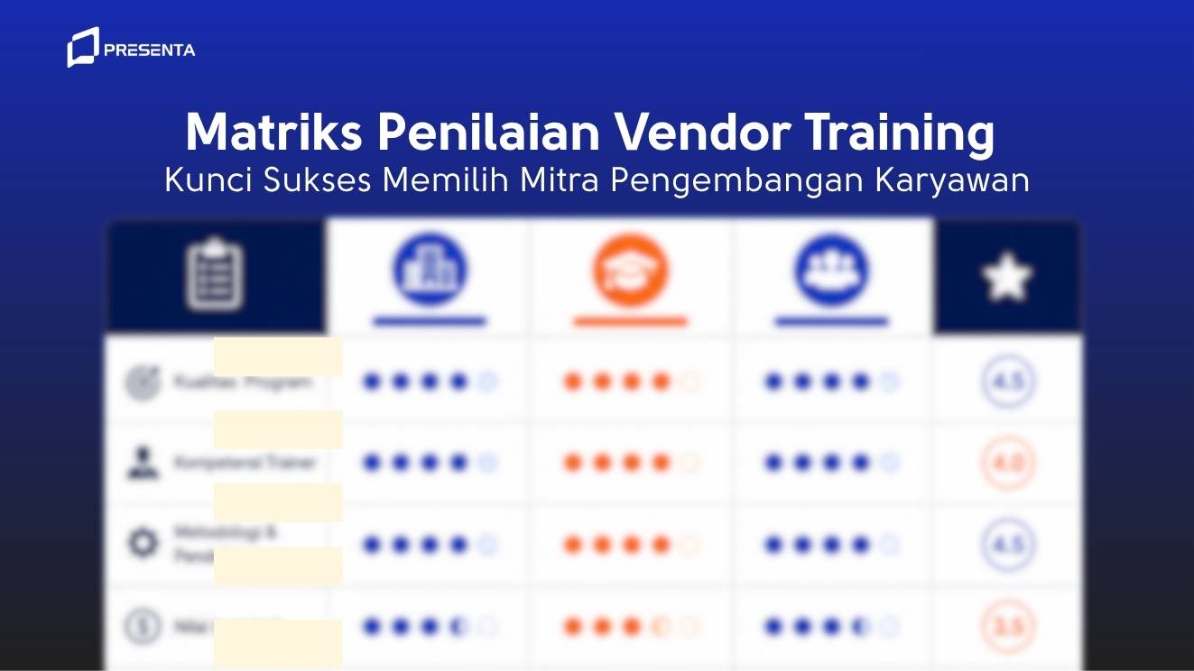 Matriks Training Icon Matriks Penilaian Vendor Training: Kunci Sukses Memilih Mitra ...