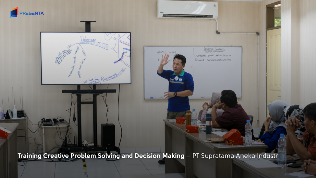 Mengembangkan Pola Pikir Analitis dan Kritis dengan Training Problem Solving PRESENTA
