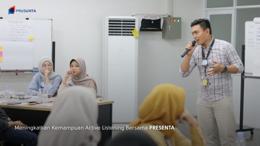 Meningkatkan Kemampuan Active Listening Bersama PRESENTA