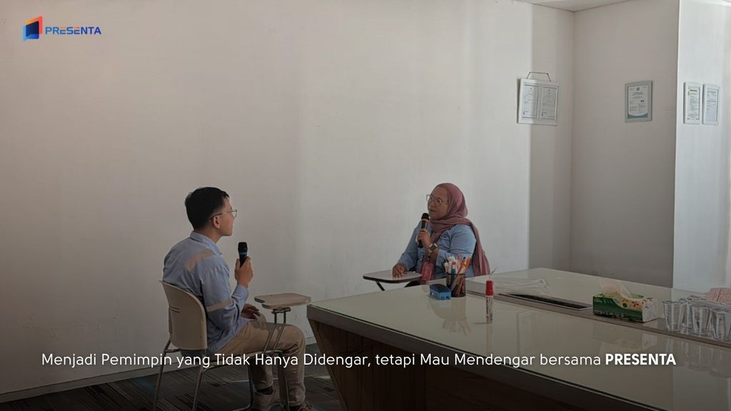 Menjadi Pemimpin yang Tidak Hanya Didengar, tetapi Mau Mendengar bersama PRESENTA