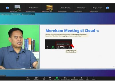 Pelatihan Zoom for Interactive Meeting and Learning - PT MMS Group Indonesia 11