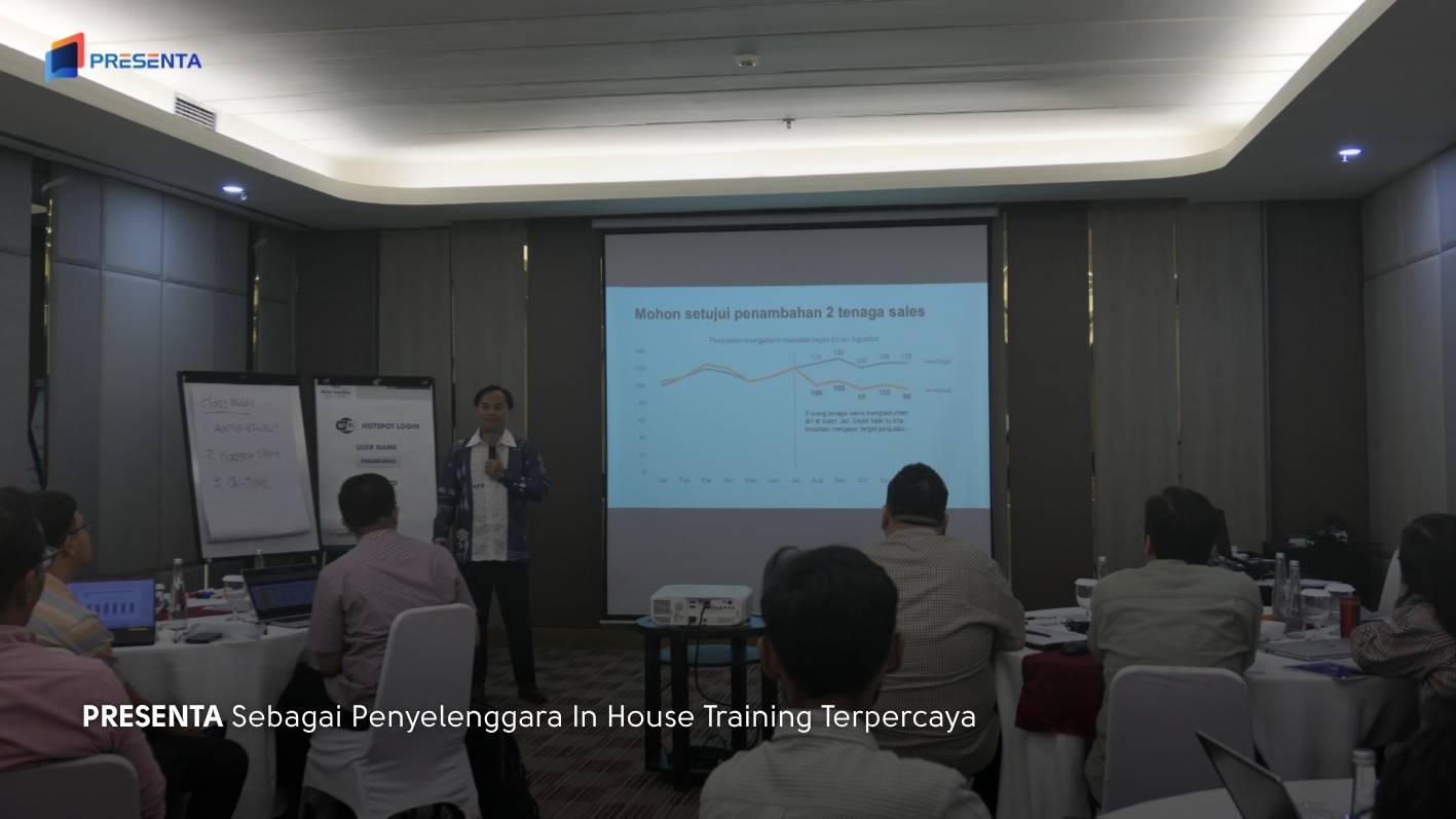 PRESENTA Sebagai Penyelenggara In House Training Terpercaya