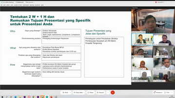 Pelatihan Online Smart Presentation Skill PT Bank Syariah Mandiri Batch 5 - Intermediate 5
