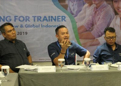 Pelatihan Training For Trainers (TFT) Korea Tomorrow & Global Indonesia (KT&G) 2