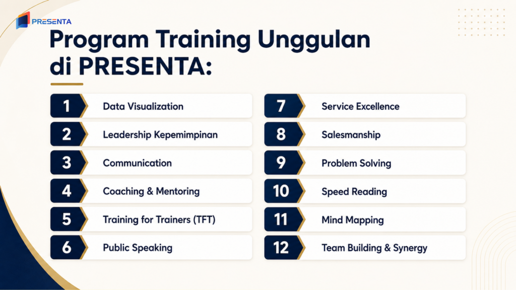 PRESENTA Memiliki Pilihan Program yang Beragam