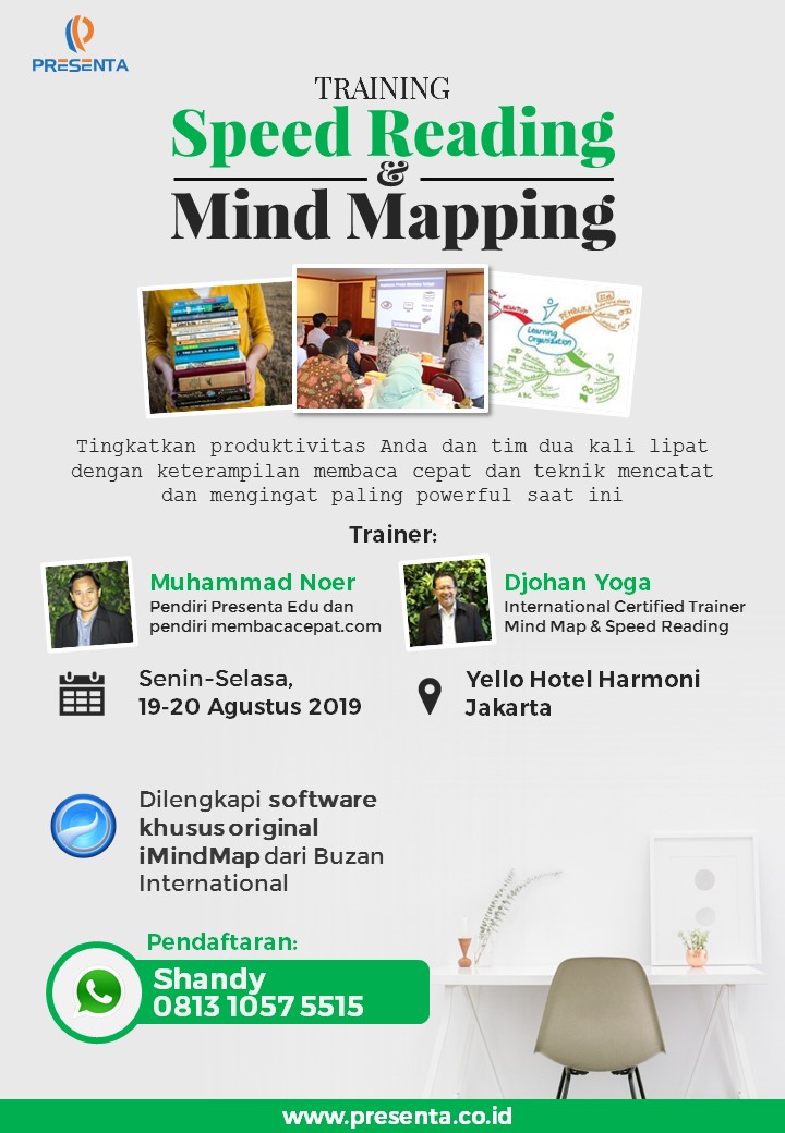 Training Publik Membaca Cepat & Mind Map 1