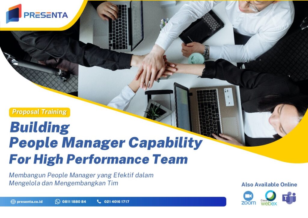 5 Rekomendasi Training Leadership Terbaik di Indonesia 12 Proposal Training Leadership - People Manager Capability - Presenta