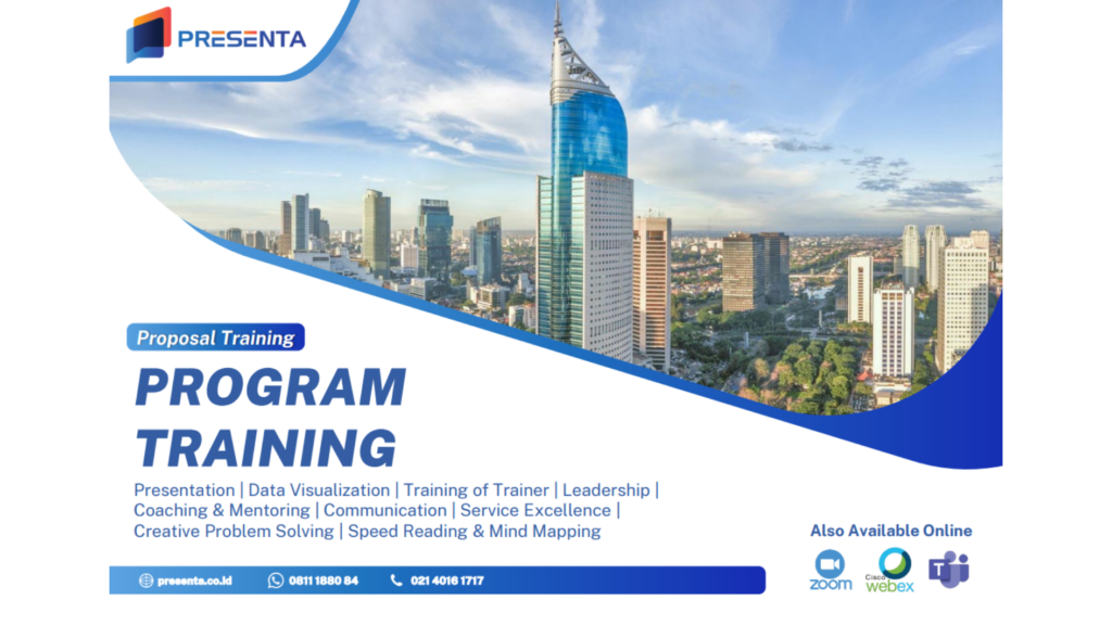 Proposal program training PRESENTA