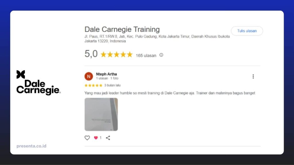 Rekomendasi Penyelenggara Corporate Training untuk Karyawan di Indonesia - Dale Carnegie