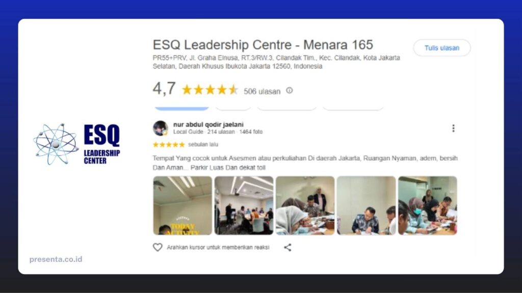 Rekomendasi Penyelenggara Corporate Training untuk Karyawan di Indonesia - ESQ