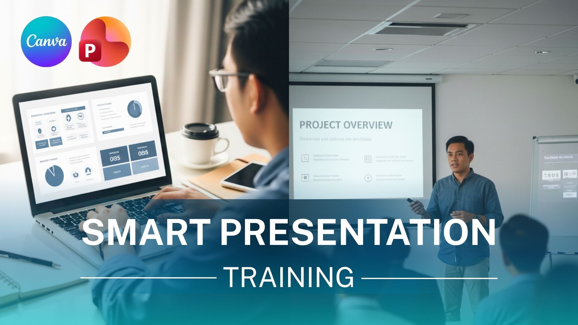 SMART Presentation training presentasi canva design