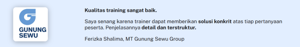 Training Komunikasi di Indonesia: Program, Materi, Metode, Trainer, dan Harga 5