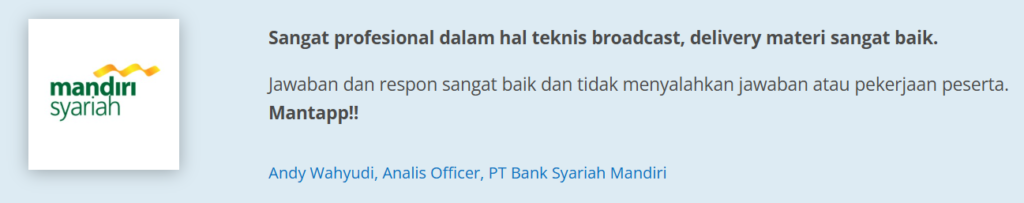 Training Data Visualization di Indonesia: Program, Materi, Metode, Trainer, dan Harga 4