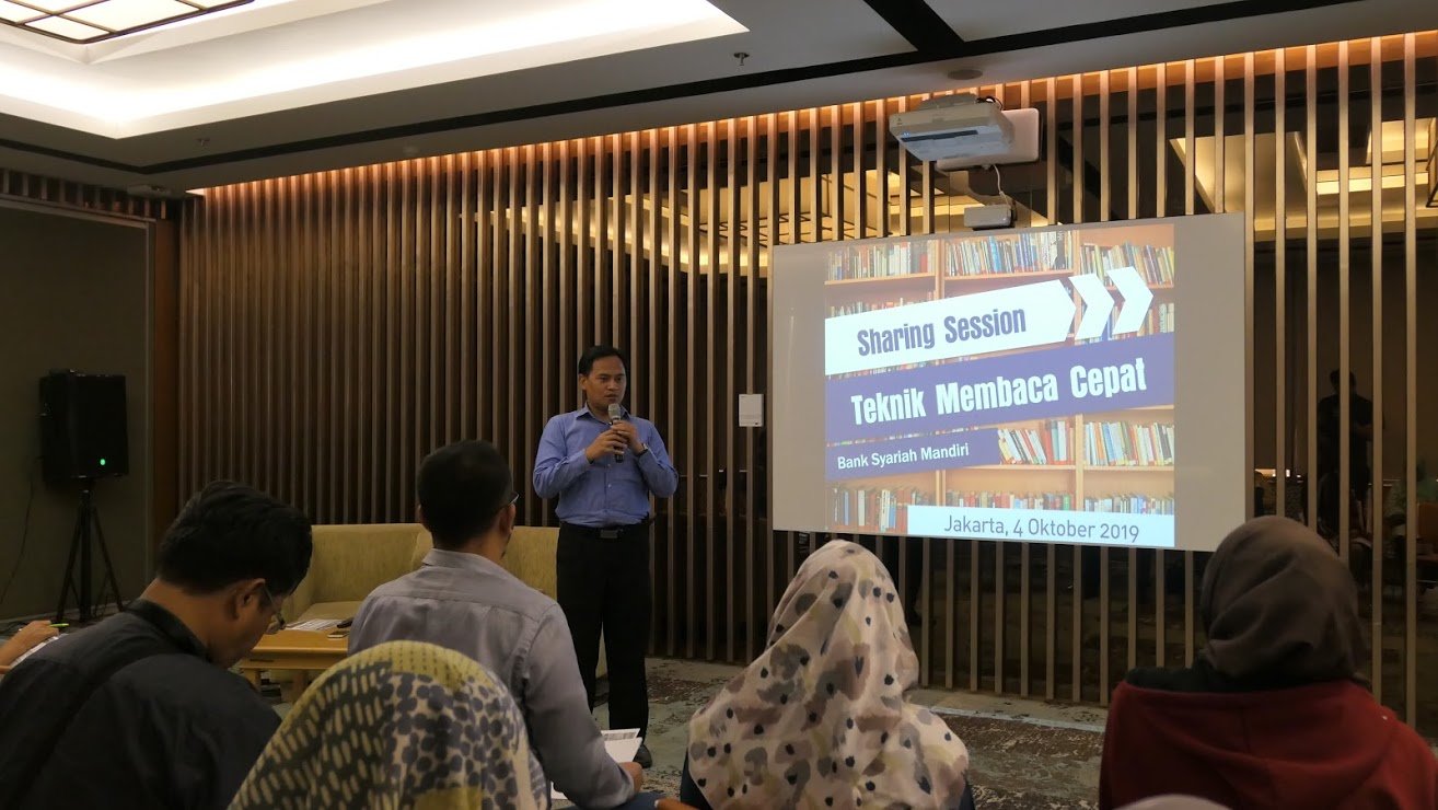 Sharing Session Speed Reading BSM - 09 training speed reading indonesia 2