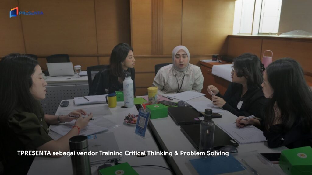 Apa Itu Pelatihan Problem Solving? Definisi, Tujuan, Manfaat, Metode, dan Implementasinya 6 TPRESENTA sebagai vendor Training Critical Thinking & Problem Solving