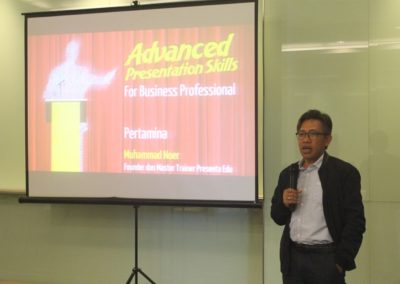 Training Advance Presentation Skill PT Pertamina - Jakarta 1