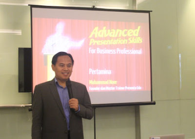 Training Advance Presentation Skill PT Pertamina - Jakarta 2