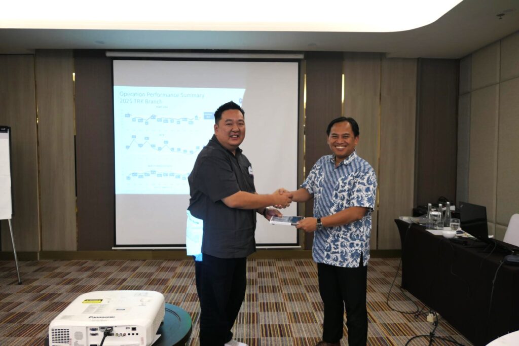 Peserta terbaik training
