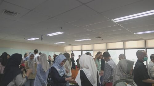 Awali training Quantum Learning dengan ice breaking seru