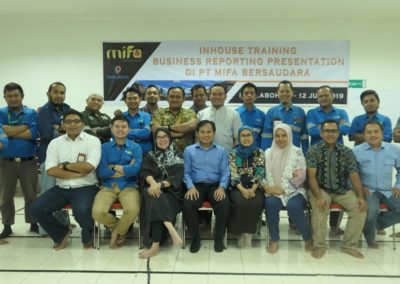 Training Business Reporting PT Mifa Bersaudara - Indonesia 10