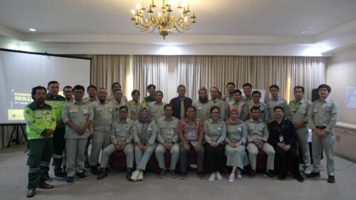 Foto bersama trainer