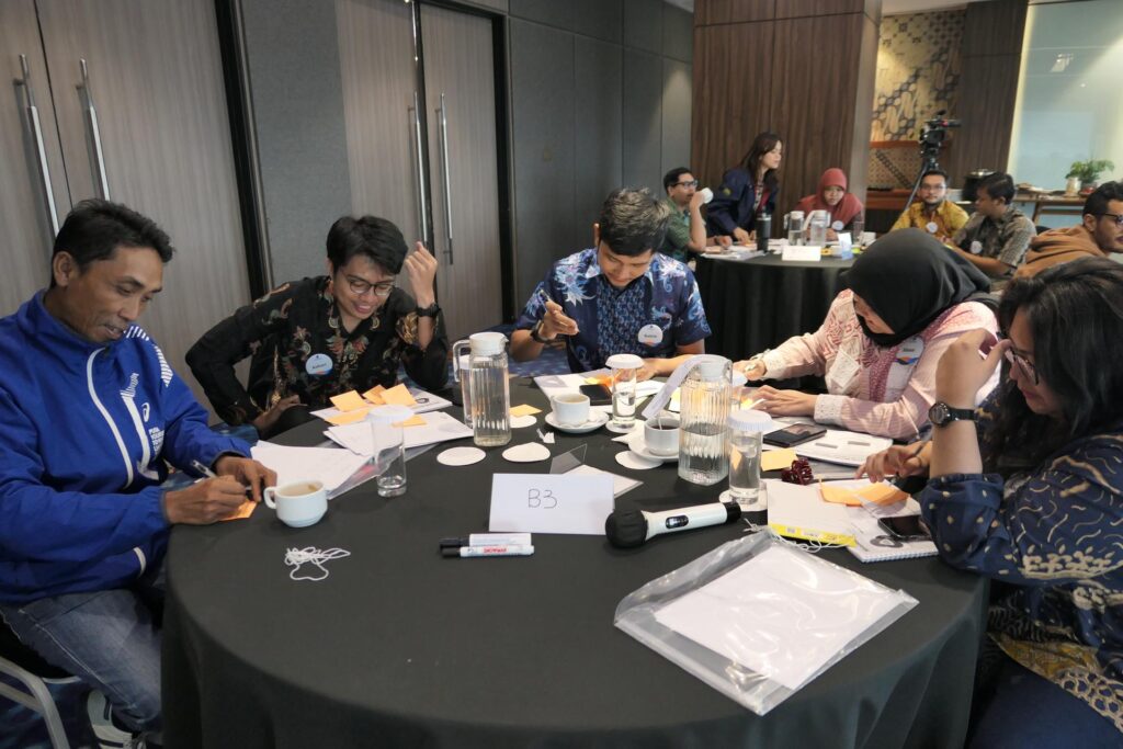 Training Growth Mindset and Self Development – PT Tamaris Hydro Batch 2 10 Peserta menulis karakteristik ESI di post it