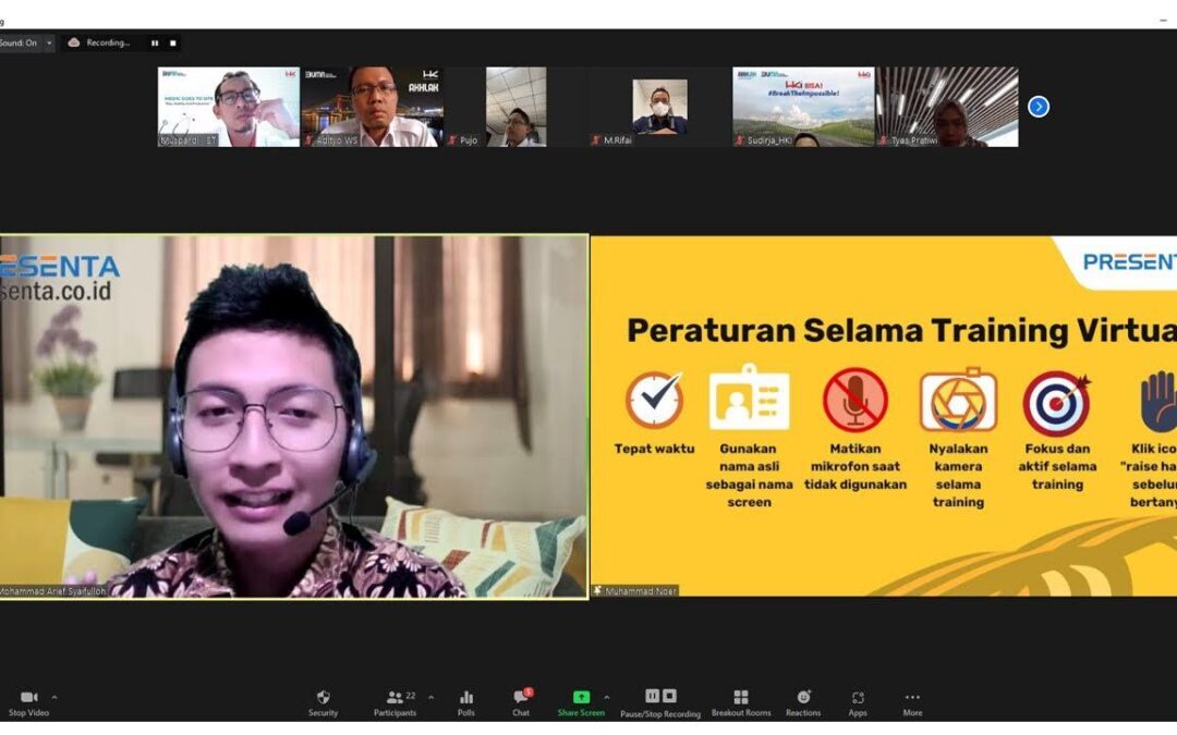 Pelatihan Offline Smart Presentation Skill – PT Bukit Asam Tbk