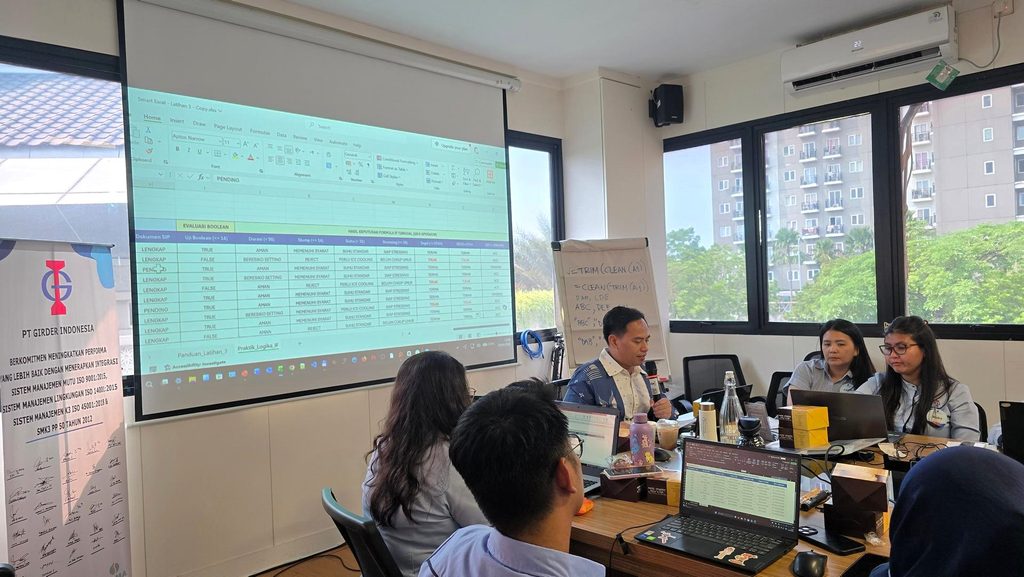 Training Smart Excel Optimization – PT Girder Indonesia 8 Training Smart Excel Optimization – PT Girder Indonesia 7