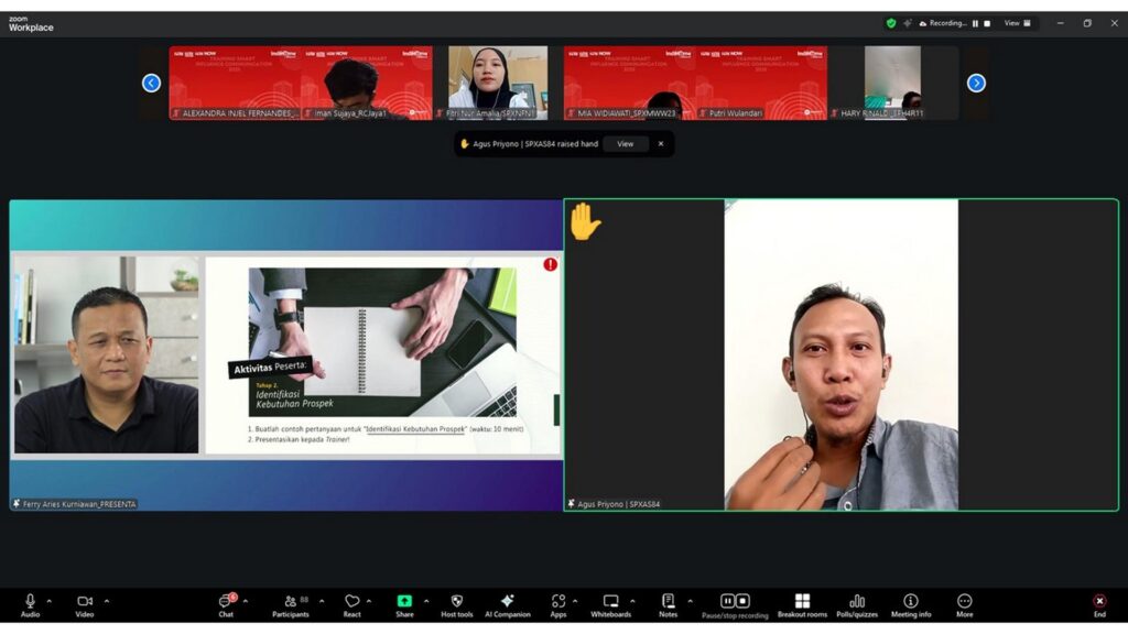 Training Smart Influence Communication - IndiHome Batch 3 7