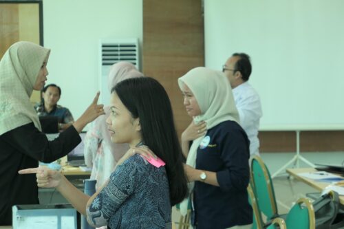Training Smart Mind Mapping - Institut Teknologi Sumatera 4 Ice breaking seru peserta training Mind Map