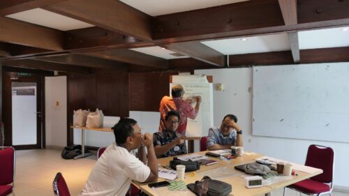 Training Smart Presentation, Communication & Negotiation - Pertamina Hulu Mahakam Batch 2 2 Suasana pengerjaan tugas kelompok peserta