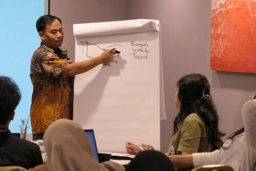 Penyampaian materi oleh trainer - Hari Kedua