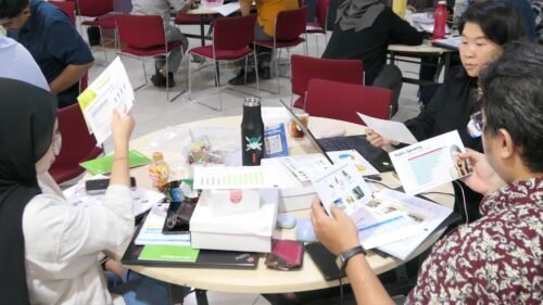 Training Smart Presentation with Data Visualization - PT Traktor Nusantara Batch 2 6 Peserta sedang bermain games memilih slide