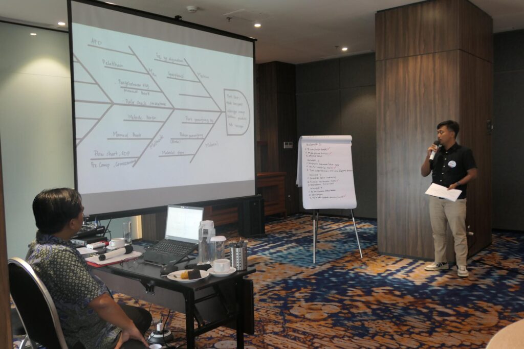 Presentasi analisa masalah dengan Fishbone