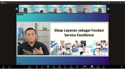 Training Smart Service Excellence - Direktorat Jenderal Strategi Ekonomi dan Fiskal 3 Pemaparan materi oleh trainer (Sikap Layanan sebagai Fondasi Service Excellence)