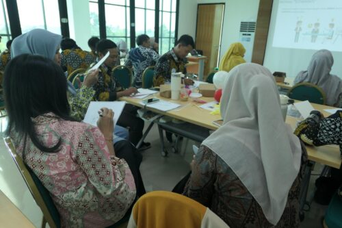 Training Smart Service Excellence - Institut Teknologi Sumatera 6 Peserta mengerjakan tugas "3 Characters"